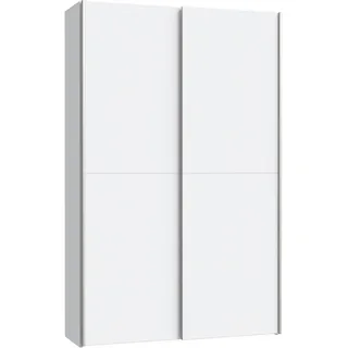 Home Affaire Garderobenschrank OZZULA, 120 x 191 cm - 2 Türen, - Weiß matt