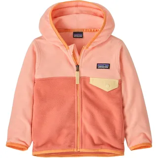 Patagonia Kinder Baby Micro D Snap-T Jacke (Größe 84, rosa)