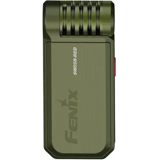 Fenix SW05R-RED 150 Lumen - LED-Taschenlampe mit Clip Grün