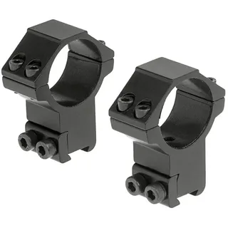 Leapers 30mm Airgun High Montageringe - Black - One Size