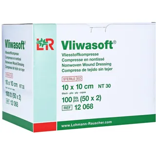 c p c medical gmbh & co. kg Vliwasoft Vlieskompressen steril 10x10cm CPC