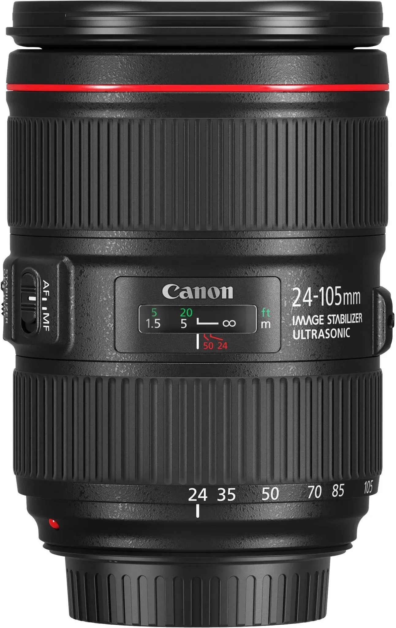 Canon EF 24-105mm f/4 L IS II USM (Canon EF, Vollformat), Objektiv, Schwarz