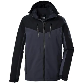 KILLTEC Herren Skijacke Funktionsjacke mit Kapuze und Schneefang KSW 441 MN SKI Jckt 00860-dunkel stahlblau L