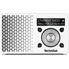 TechniSat Digitradio 1 (DAB+, FM), Radio, Silber, Weiss