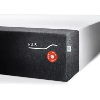 Tempur Matratze Form Plus-Firm, Anthrazit, Weiß, Textil, Füllung: Viskoelastischer Kern, rechteckig, 90x200 cm, Über- und Sondergrößen erhältlich, Bezug abnehmbar/waschbar, alternative Größen rundum abnehmbar, Schlafzimmer, Matratzen Shop, Matratzen, Viscoschaummatratze