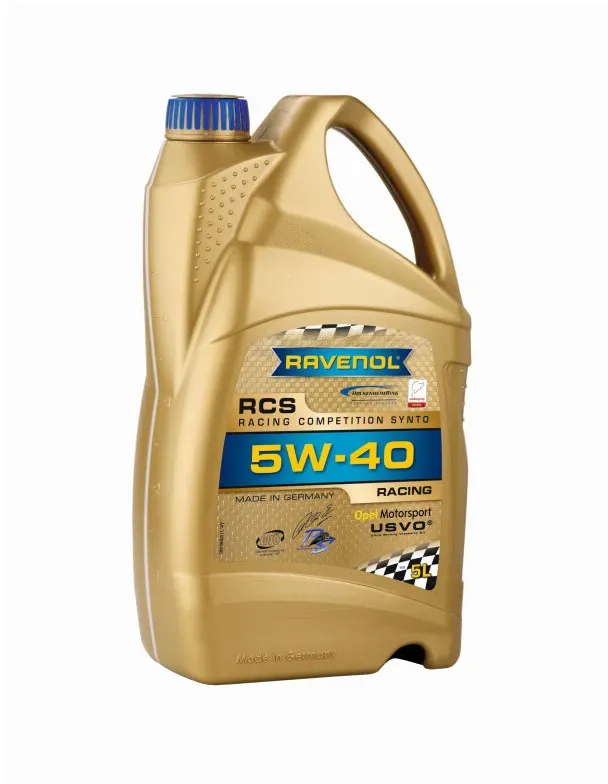 5W-40 Ravenol RCS Racing Competition Synto Motoröl 5 Liter