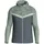 Trainingsjacke mit Kapuze Kinder 852 anthra light/mintgrün/soft grey 140