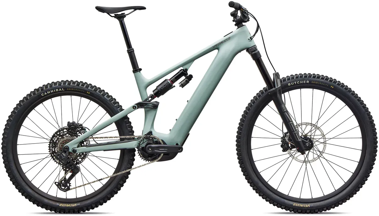 Specialized Levo 4 EVO Comp Carbon E-Mountainbike Agave Grey / Desert Metallic