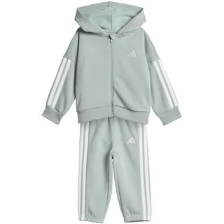 adidas Essentials Jogginganzug Kinder JY8588 - wonder sage/white 98