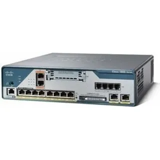 Cisco 1861, 8 Benutzer, URL, IPsec DES, 3DES, AES 128, 192, 256, MPLS VPN, 80W, 100 - 240V, 3,63 kg