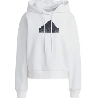 ADIDAS Damen Kapuzensweat W FI BOS HOODIE, WHITE, M