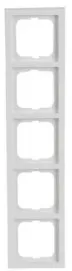 Busch-Jaeger 1725-184K Abdeckrahmen 5-fach studioweiß - future® linear 2CKA001754A4239 1725184K