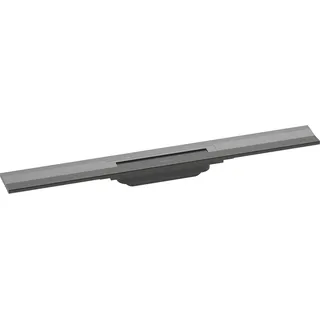 700 mm brushed black chrome