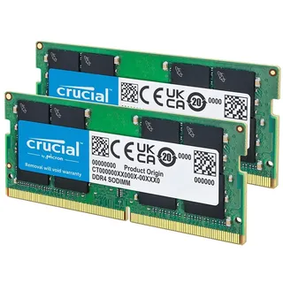 Crucial 32GB Kit 2x16GB DDR4-3200 SO-DIMM), DC -