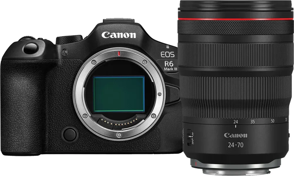 Canon EOS R6 Mark III + RF 24-70/2.8 L IS USM -300,00€ Cashback -200,00€ Trade-In