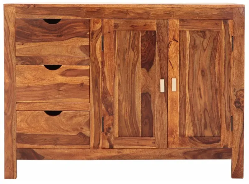 Kommode Amba 120x90x45 aus indischem Sheesham-Massivholz
