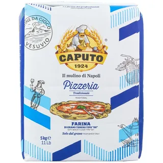 Caputo FARINA CAPUTO Weichweizenmehl TYP '00' Pizzamehl 5 kg mulino di Napoli