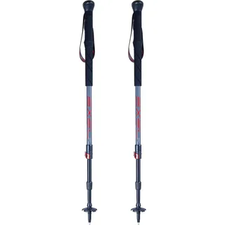 Wanderstöcke GIANT CARBON 100 Anti-Schock hellgrau|ROT|SCHWARZ No Size