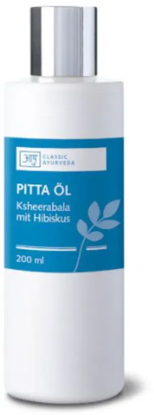 Classic Ayurveda Pitta Öl (Ksheerabala mit Hibiskus) 200 ml