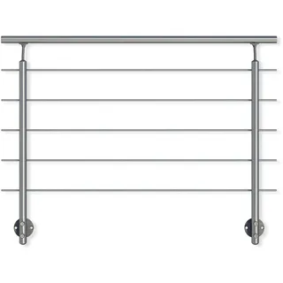 DOLLE Geländer-Set PS 011 150 cm Aluminium