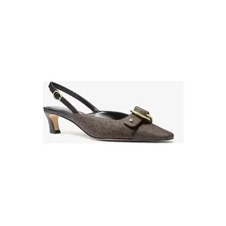 MK Slingpumps Jaden Mit Signature-Logomuster - Braun - Michael Kors - EU 42.5
