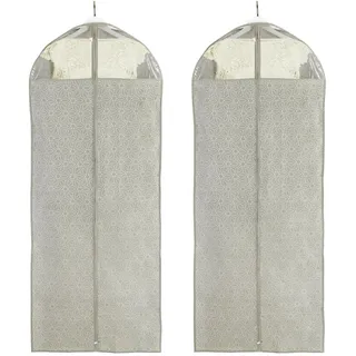 Wenko Kleidersack Balance 180 cm, lang, atmungsaktiv, mit Reißverschluss & Sichtfenster