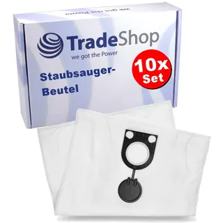 10x Hochwertige Staubsauger-Beutel kompatibel mit Metabo ASA 1200, ASA 1202, ASA 2025, ASR 2025, ASR 25 L SC, ASR 25L, ASR 35 ACP L/M/H, ASR 35 H, ASR 35 M