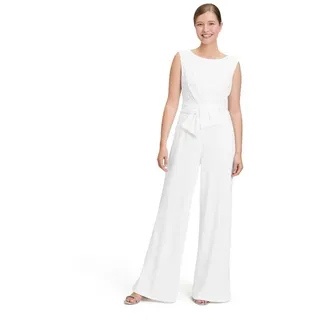 Vera Mont Jumpsuit mit U-Boot-Ausschnitt, Offwhite, 40