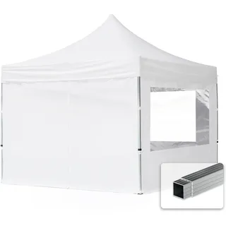3 x 3 m inkl. 4 Seitenteile weiß 59018