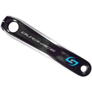 Stages Cycling Shimano Dura-ace R9200 Linke Kurbel Mit Leistungsmesser - Black / Silver - 175 mm