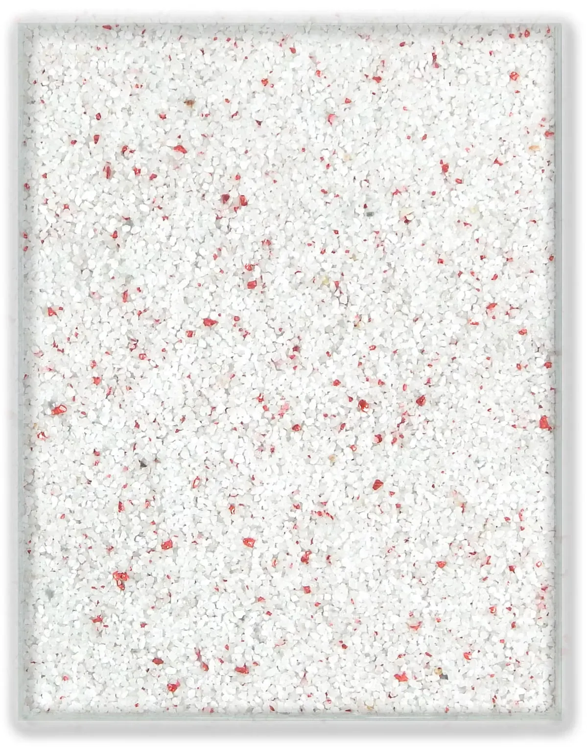 Terralith Farbmuster Kompaktboden mix bianco 102