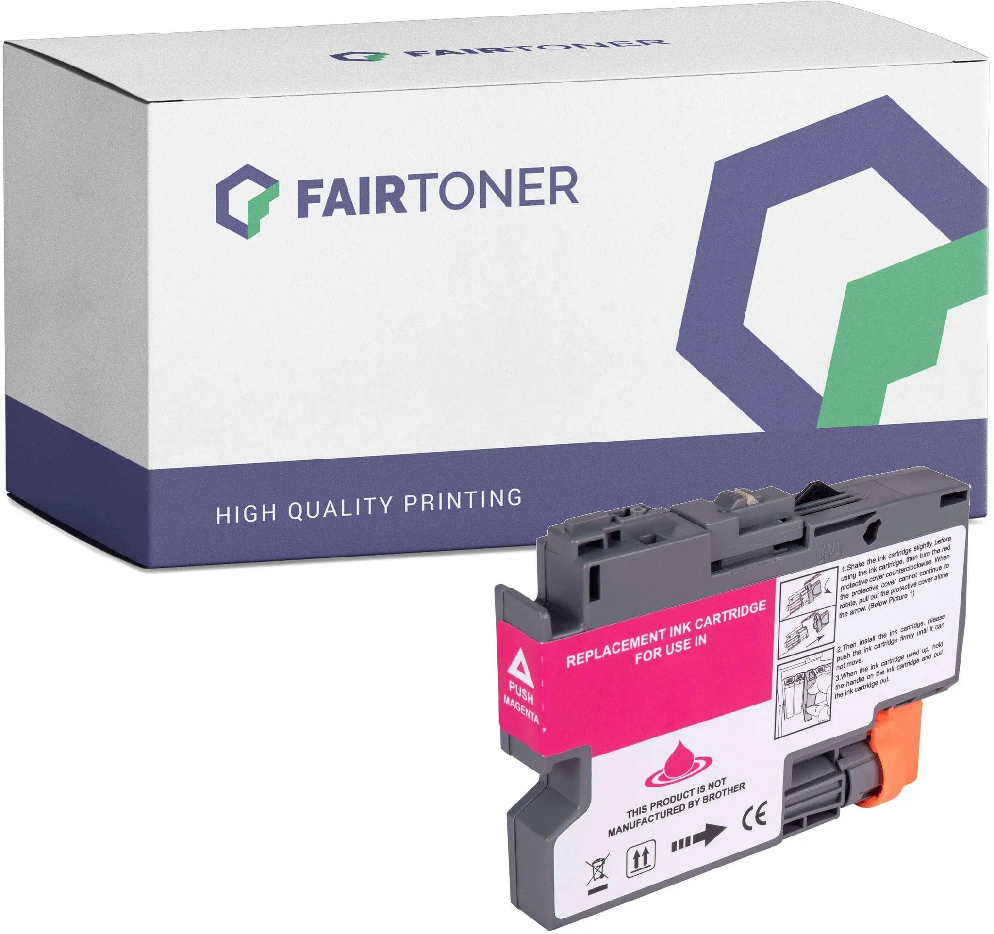 Kompatibel für Brother MFC-J 4340 DWE Ecopro (LC-426M) Druckerpatrone Magenta