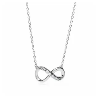 Pandora 398821C01-50 Damen-Halskette Silber 925 Funkelnde Unendlichkeit
