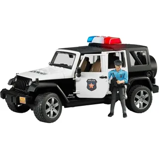 Bruder 02526 - Jeep Wrangler mit Polizist 1:16