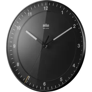 Braun BC 17 B-DCF Funkwanduhr schwarz