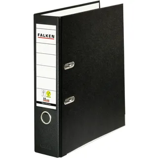 Falken PP-Color-Ordner DIN A4 80 mm schwarz
