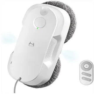 HUTT Fensterputzroboter DDC56 Elektrischer Fensterputzer Fensterputzroboter mit Sprühfunktion, Fensterputzroboter mit Sprühfunktion, Doppelter Wassertank Tank 60ml