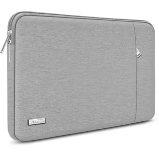 TECOOL 13,3 Zoll Laptop Tasche Hülle MacBook Tasche für MacBook Air 13 13.6 M4 M3 M2 M1 2025 2024-2010,Mac Book Pro 14/13 M4 M3 M2 2024 2023-2012,13,3 wasserdichtem Schutzhülle,Grau