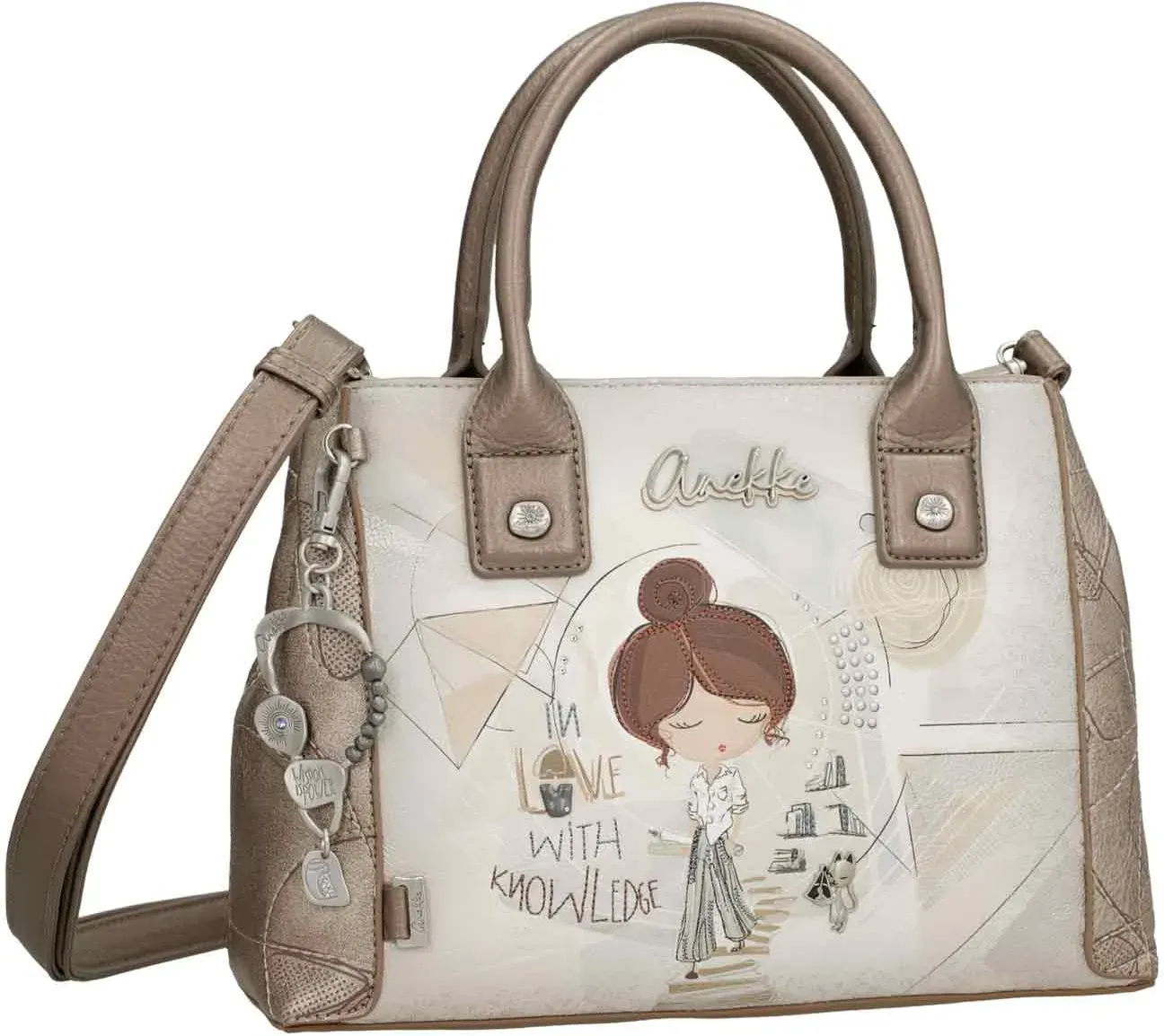 Anekke Damen Handtasche Bolso De ASA Corta multicolour