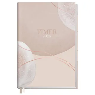 Häfft Chäff-Timer Classic 25/26 18 Monate A5 [Soft Beige] EM