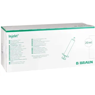 1001 Artikel Medical Braun Injekt Spritze 100 x 20 ml