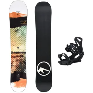 F2 Trans Snowboard FR 143 cm Weiss + Team Pro M Bindung