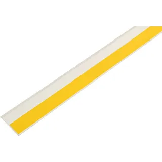 Schellenberg Kunststoff-Flachleiste, weiß, selbstklebend 2,5 mm Stärke, 1,5 m Länge, Breite 40 mm