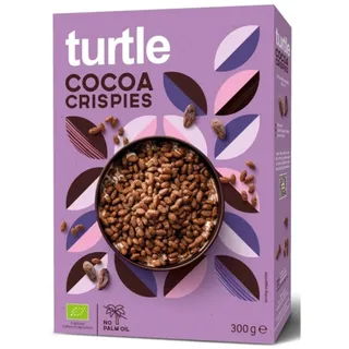 Turtle Kakao Rice Crispies bio