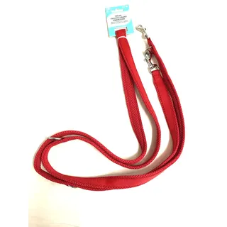 Petlando Mesh verstellbare Führleine rot M