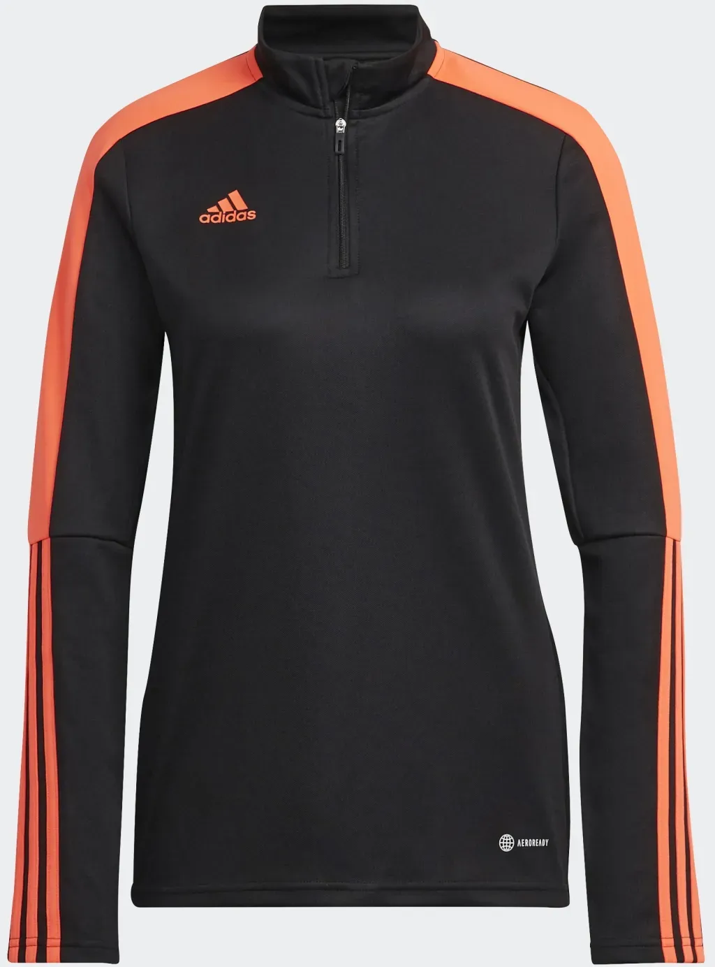 adidas TIRO TR TOP ESW Damen Fußball-/ Trainingsoberteil schwarz/orange - L