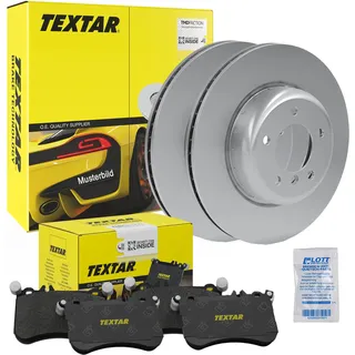 Textar Bremsscheiben Ø320mm + Beläge vorne passend für KIA Stinger Genesis G70