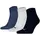 Plain 3P Paar Blau 43-46