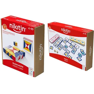 Westermann Lernwelten Das Nikitin Material. Musterwürfel & N10 Matrici - Brettspiel, Tabletop Game, Würfelspiel - 4+, 48+ Monate - Educative, Unisex - 208 Teile, 200 Units