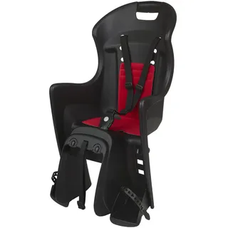 Dieffe Bikey Cool Elm Kindersitz Für Fahrrad Hinten - Black / Red - Max 22 kg